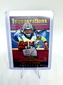 Jonathon Brooks RC Rookie 2024 Inception Inaugurations Case Hit SP I-10 Carolina - Picture 1 of 4