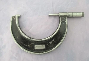 VINTAGE J T SLOCOMB CO 3" - 4" MIKROMETER - MADE IN PROVIDENCE RI USA - Bild 1 von 6