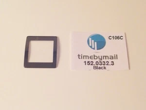 For RADO 152.0336.3 SINTRA JUBILE 24.7 X 28.3 BLACK Watch Glass Crystal C106 - Picture 1 of 2