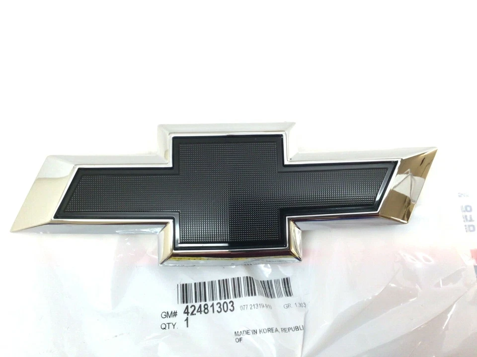 17-22 Chevrolet Trax 19-24 Blazer parrilla delantera negro pajarita emblema OEM 42481303 Foto 1 de 4