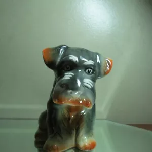 Decanter ceramica terrier vintage - Foto 1 di 18