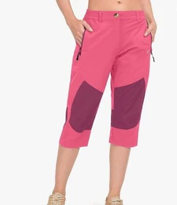 Little Donkey Andy Hiking Capris Size S New With Tags Hot Pink - Picture 1 of 12