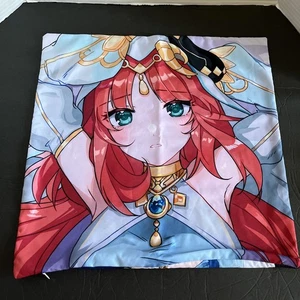 Funda de almohada de impacto Genshin 15,5 x 15,5 pulgadas - Imagen 1 de 7