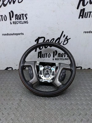 Volante Chevrolet GMC 07-14 Tahoe Yukon cuero negro ébano madera 1179957 Foto 1 de 4