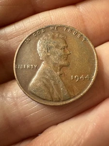 1944 wheat penny no mint mark Error “L” On Rim And 1956 Wheat Penny - Picture 1 of 4