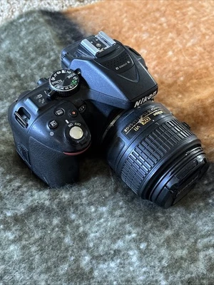 Nikon D5300 24.2 MP Digital SLR Camera - Black (18-55mm f/3.5-5.6G ED VR Lens) - image 1 of 4