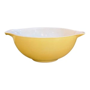 Vintage Pyrex hellgelb Aschenputtel Mixen Servieren #443 - Bild 1 von 5