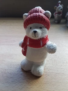 Weihnachts Deko Eisbär - Bild 1 von 2