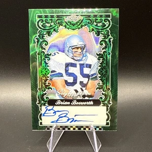 2025 Leaf Signature Series Brian Bosworth 1/1 One Of One Auto #BA-BB3 NB1 - Bild 1 von 3