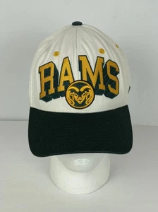 Los Angeles RAMS Hat Embroidered Cap Zephyr Wool White Green Yellow Snapback - Picture 1 of 7