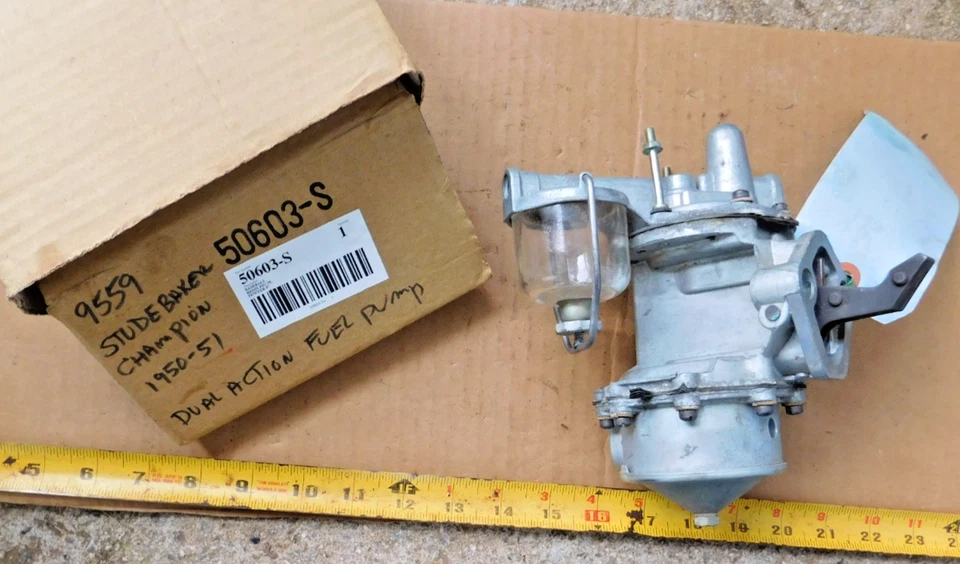 NOVA BOMBA DE COMBUSTÍVEL AC 9559 PARA CARROS CAMPEÕES STUDEBAKER 1949-51 COM EQUIPAMENTO OPCIONAL - Imagem 1 de 4