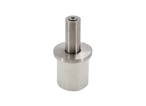 FHC PR19FSBS Fixed Stem For 1.9" O.D. Pipe Rail - Brushed Stainless - Picture 1 of 1