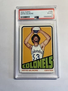 1972 Topps Artis Gilmore Rookie RC Basketball Card PSA 4 VG-EX B2 - Bild 1 von 2