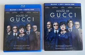 House of Gucci (Blu-ray + DVD, 2021, w/Slipcover) Lady Gaga & Adam Driver - Picture 1 of 3