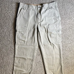 Duluth Trading Fire Hose Cargo Pants Relaxed Fit Men’s 40x28 Canvas Workwear - Picture 1 of 8