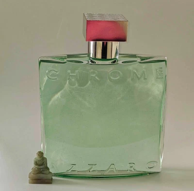 LORIS AZZARO-CHROME-Parfum Factice XXL Dummy-Höhe 33cm, Breite 25cm - VINTAGE - Bild 1 von 4