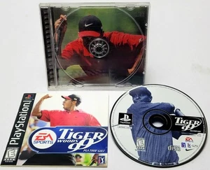 Tiger Woods 99 PGA Tour Golf PS1 CIB Complete - RARE Recalled South Park Version - Bild 1 von 12