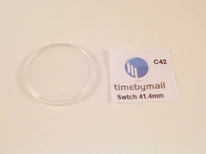 For SWATCH Watch Replacement Plexi-Glass Crystal 41.4mm No Date Spare Part C42 - Picture 1 of 1