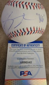 Golden State Warriors Gary Payton II Autographed Baseball W/ Inscription PSA... - Picture 1 of 4