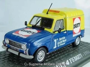 RENAULT 4 F6 DARTY 1986 MODEL VAN 1/43RD SCALE PACKAGED FRENCH ISSUE K8967Q~#~ - Picture 1 of 8