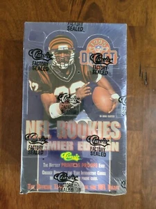 1995 Classic Draft Rookies Premier Edition Football Box - Picture 1 of 3