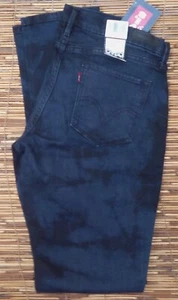 LEVI'S 521 JUNIOR SKINNY STRETCH ULTRA LOW COTTON DENIM JEANS SIZE 9 LIST $68 - Picture 1 of 5