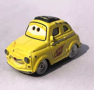 Diseny Pixar Cars C12 Luigi Cars Yellow Standart Type Diecast Cars Model - Picture 1 of 4