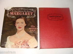 Royal Highness Princess Margaret 21st Birthday album by Robyns 1951 Pitkins - Bild 1 von 1