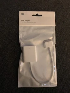 Genuine Apple Connector to VGA Adapter MC552ZM/B Model A1368 30 Pin, NEW - Picture 1 of 5
