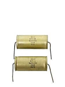Condensadores de poliestireno de gama alta 1uF 10% 250V K71-4 NUEVO QTY-2 - Imagen 1 de 1