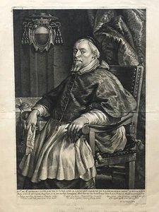 Portrait von François Villani, Baron von Bassenghien Bischof Tournai - BELGIEN - Bild 1 von 5