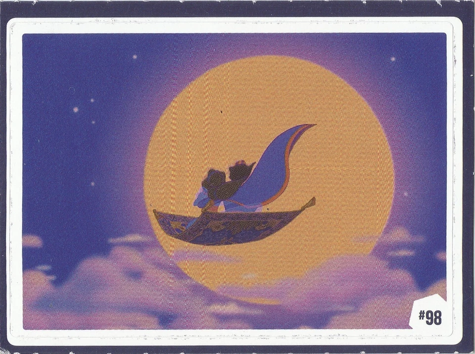 AUTOCOLLANT STICKER AUCHAN 100 ANS DE MAGIE DISNEY. ALADDIN N° 98 - Photo 1/1