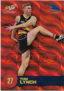 2021 Footy Stars Prestige Parallel Orange (5) Tom LYNCH Adelaide 129/210 - Imagen 1 de 1