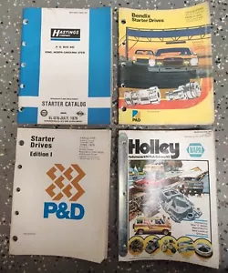 4 Vintage Starter Drives And RV Parts Catalogs- Hastings, Bendix, Holley - Picture 1 of 14