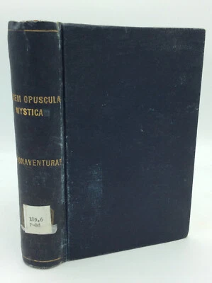 DECEM OPUSCULA by St. Bonaventure - 1896 - Latin - vintage Catholic medieval - Image 1 of 4