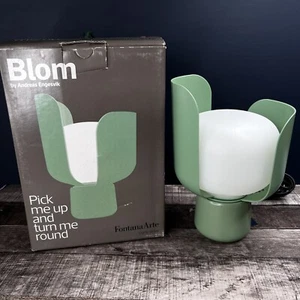 Green Table Lamp BLOM by Andreas Engesvik for FontanaArte - Picture 1 of 8