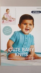 Patons Knitting Pattern #0037 Cute Baby Springtime Knits for 0 to 18 Months - Picture 1 of 2