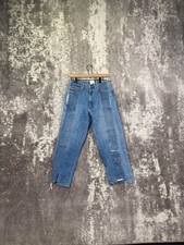 KURO Japanese Selvedge Denim Jeans Distressed Paint Spatter Size 28
