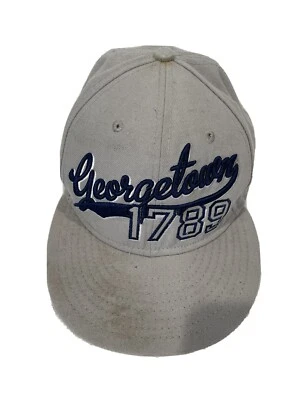 NCAA Georgetown Hoyas FITTED Hat Cap New Era Size 7 7/8 - Image 1 of 4