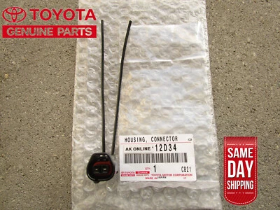 13 - 17 TOYOTA AVALON MARKER LIGHT 2 PIN PIGTAIL WIRE CONNECTOR OEM NEW Foto 1 de 4