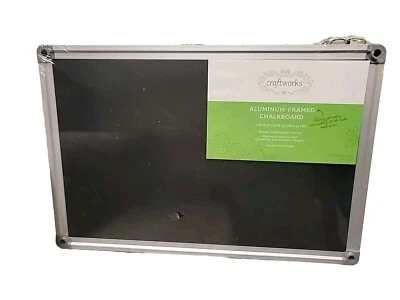 NEW Craftworks Aluminum-framed Magnetic Chalkboard - Image 1 of 2