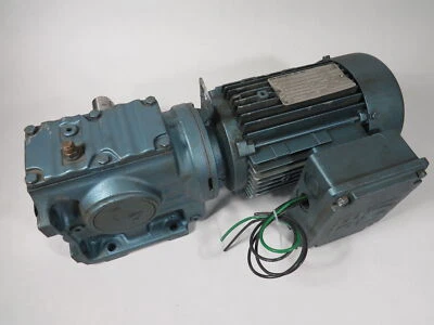 Sew-Eurodrive AC Gearmotor 32.48:1 985 lb-in 1HP 1700RPM 230/460V *COS DMG* USED - Image 1 of 4