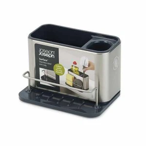 JOSEPH JOSEPH Surface Stainless Steel Caddy Sink Organiser Brush Compartment - Picture 1 of 5