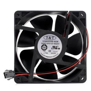 12cm 12038 24V 0.7A 1238HH24B-WDB 2-wire ABB Robot Controller Cooling Fan - Afbeelding 1 van 7