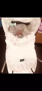 emmaljunga white leather Pram - Picture 1 of 6