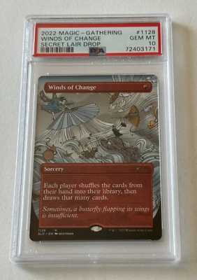 2022 MTG Magic the Gathering WINDS OF CHANGE Kozyndan PSA 10 Secret Lair Drop - Image 1 of 3
