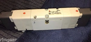 SMC VSR8-4-FJG-D-3VZ SOLENOID VALVE 0.2-1.0 MPA - Picture 1 of 3