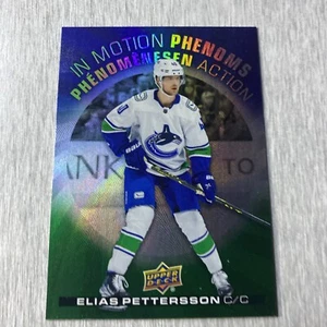 2023-24 UD Tim Hortons ELIAS PETTERSSON In Motion Phenoms #MP-16 NHL Hockey Card - Picture 1 of 10