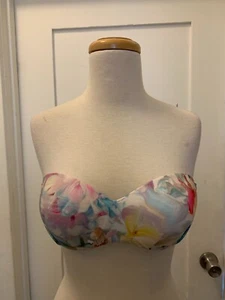 Traje de baño Ted Baker London Hanging Garden Top sin tirantes 34 CD Nuevo con etiquetas - Imagen 1 de 5
