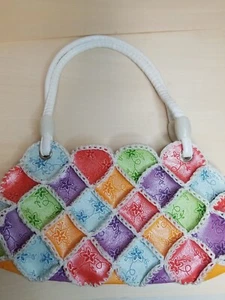 Bolso de mano vintage Boho Patchwork - Imagen 1 de 7